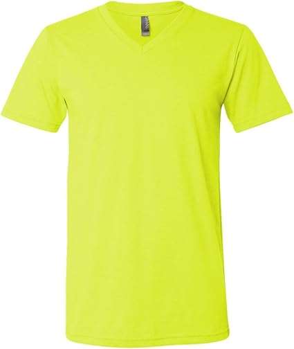 Bella+Canvas Men's Comfortable V-Neck Soft Fitted Jersey T-Shirt