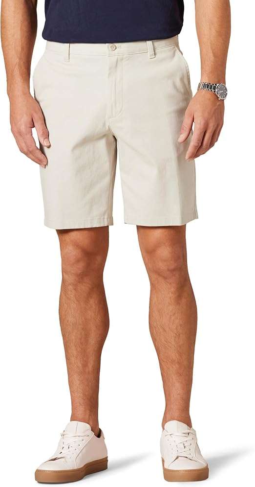 Essentials Men's Slim-Fit 9" Stretch Chino Short