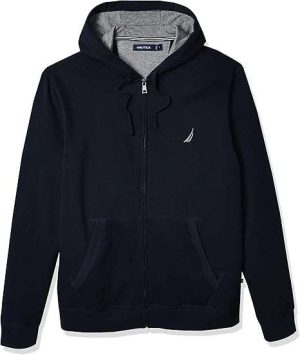 Nautica Men's Anchor Fleece Full-Zip Hoodie